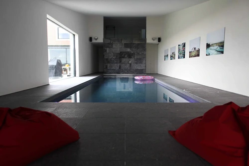 A charming indoor pool