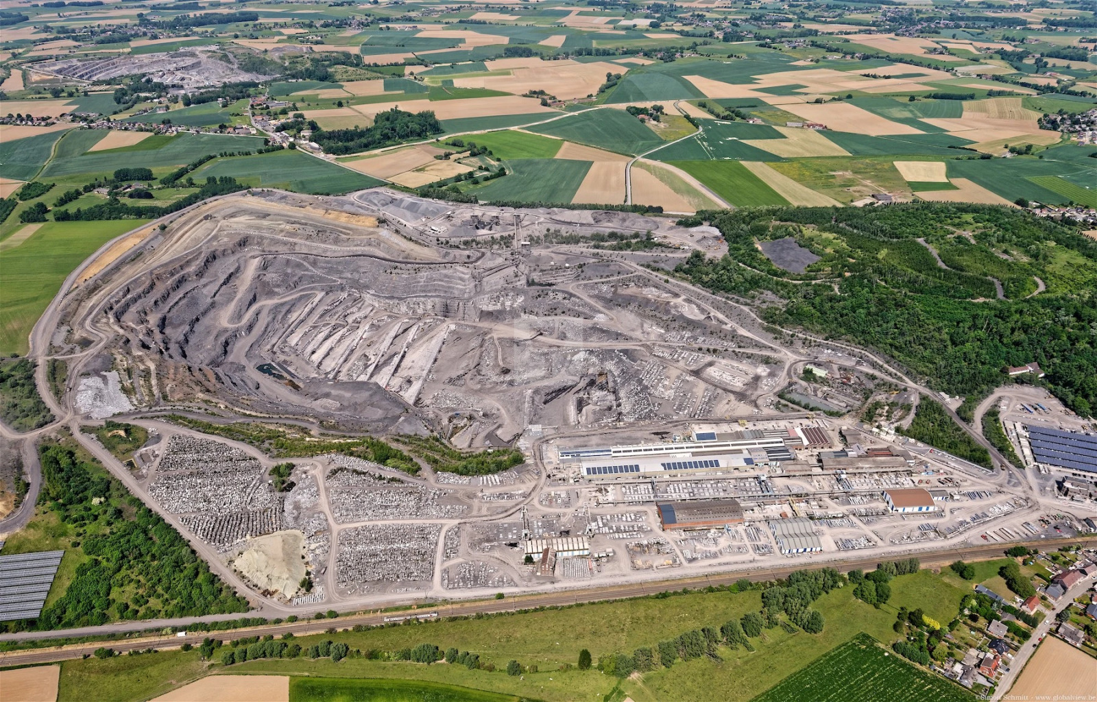 Carrière du Hainaut bluestone quarry