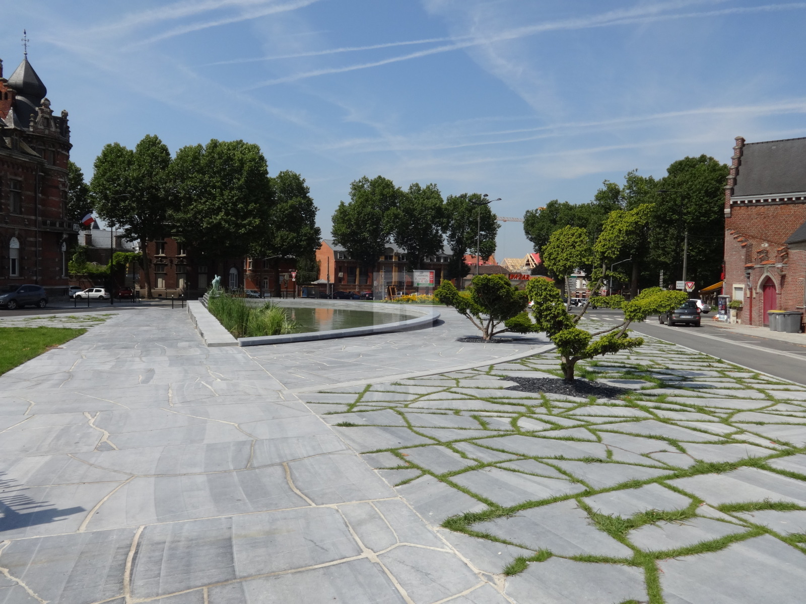 Square du Rieur and Plumecocq park